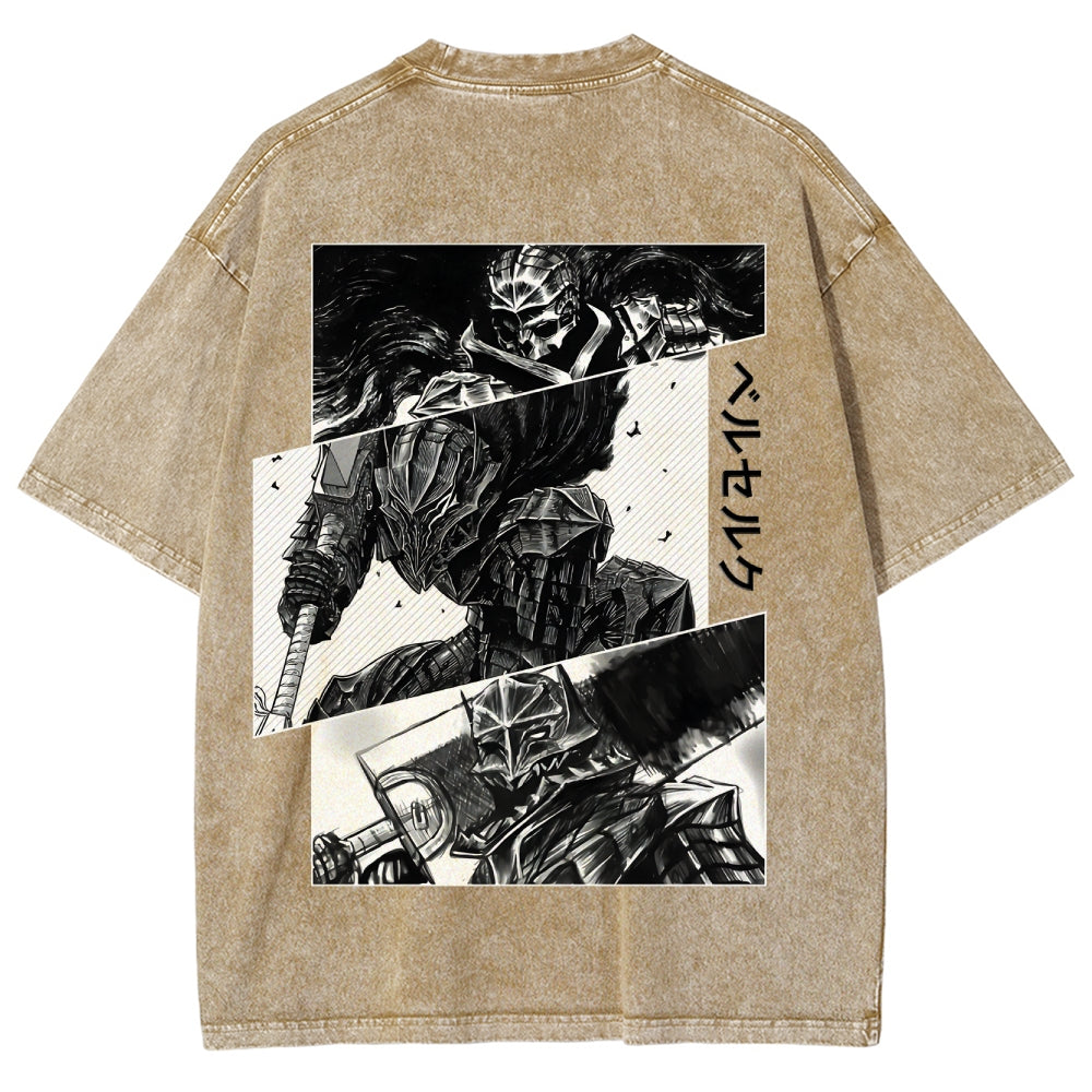 Berserk Unisex Fit Washed T-Shirt