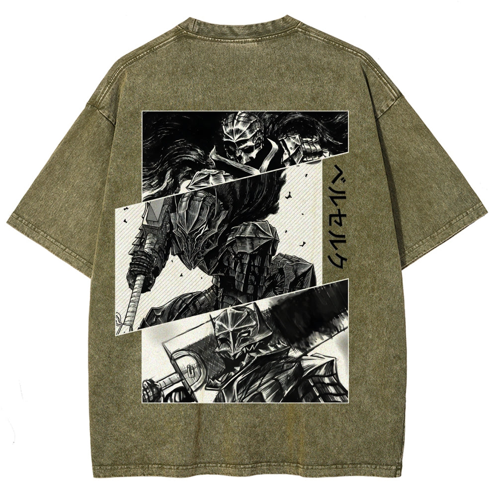 Berserk Unisex Fit Washed T-Shirt