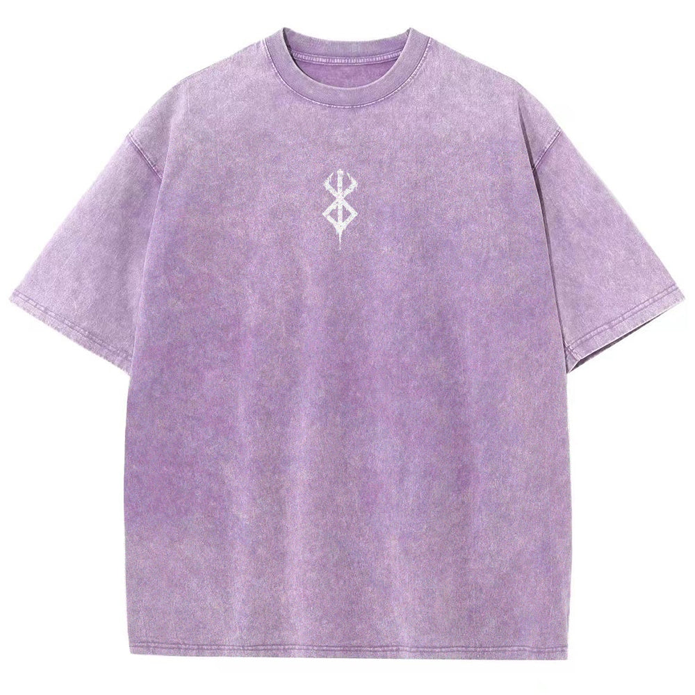 Berserk Streetwear Unisex Fit Washed T-Shirt