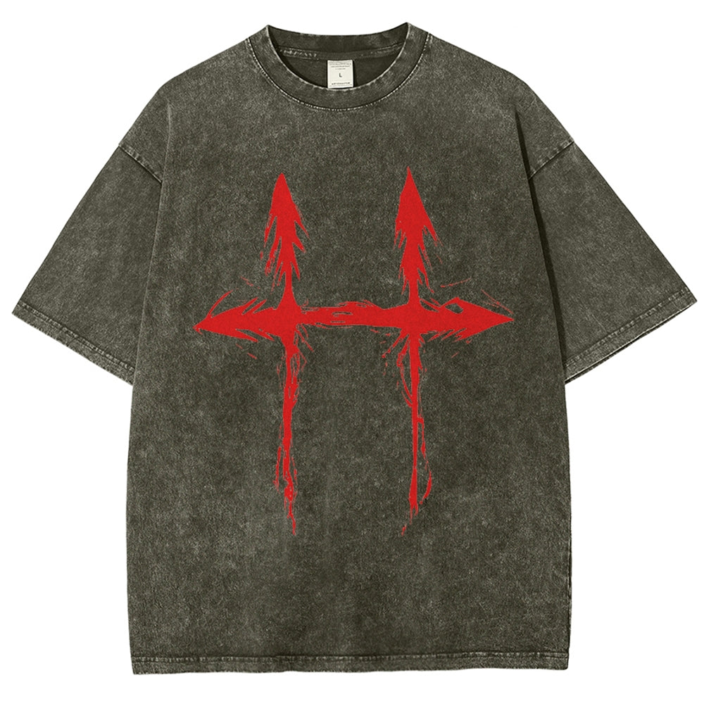 Jujutsu Kaisen Unisex Fit Washed T-Shirt 2502003473