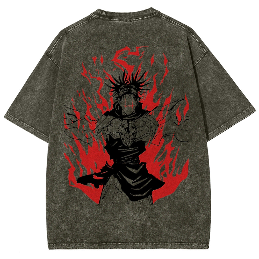 Jujutsu Kaisen Unisex Fit Washed T-Shirt 2502003473