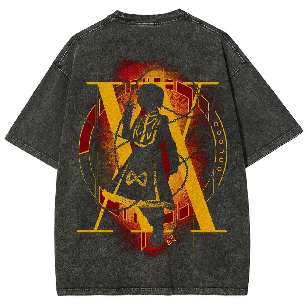 HunterxHunter Unisex Fit Washed T-Shirt 2502004484