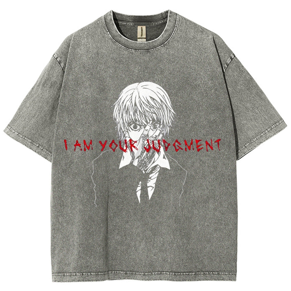 HunterxHunter Unisex Fit Washed T-Shirt 2502004495