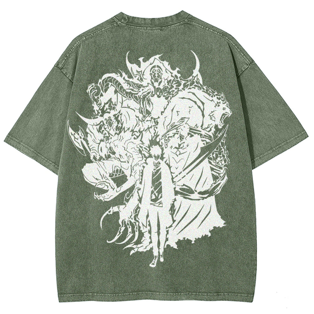 solo levelingUnisex Fit Washed T-Shirt 2502004720