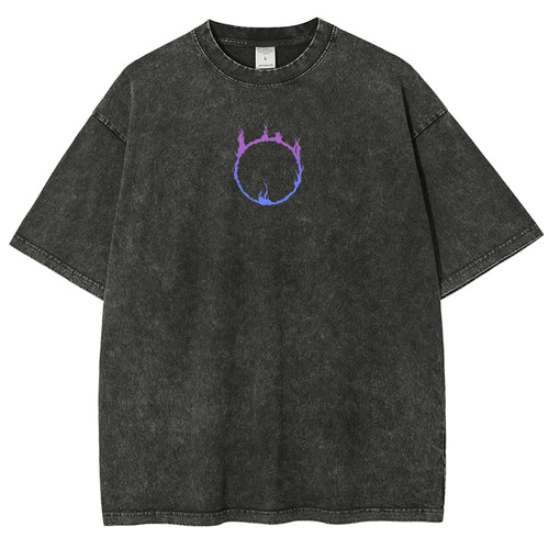 Dark Souls Unisex Fit Washed T-Shirt 2503003258