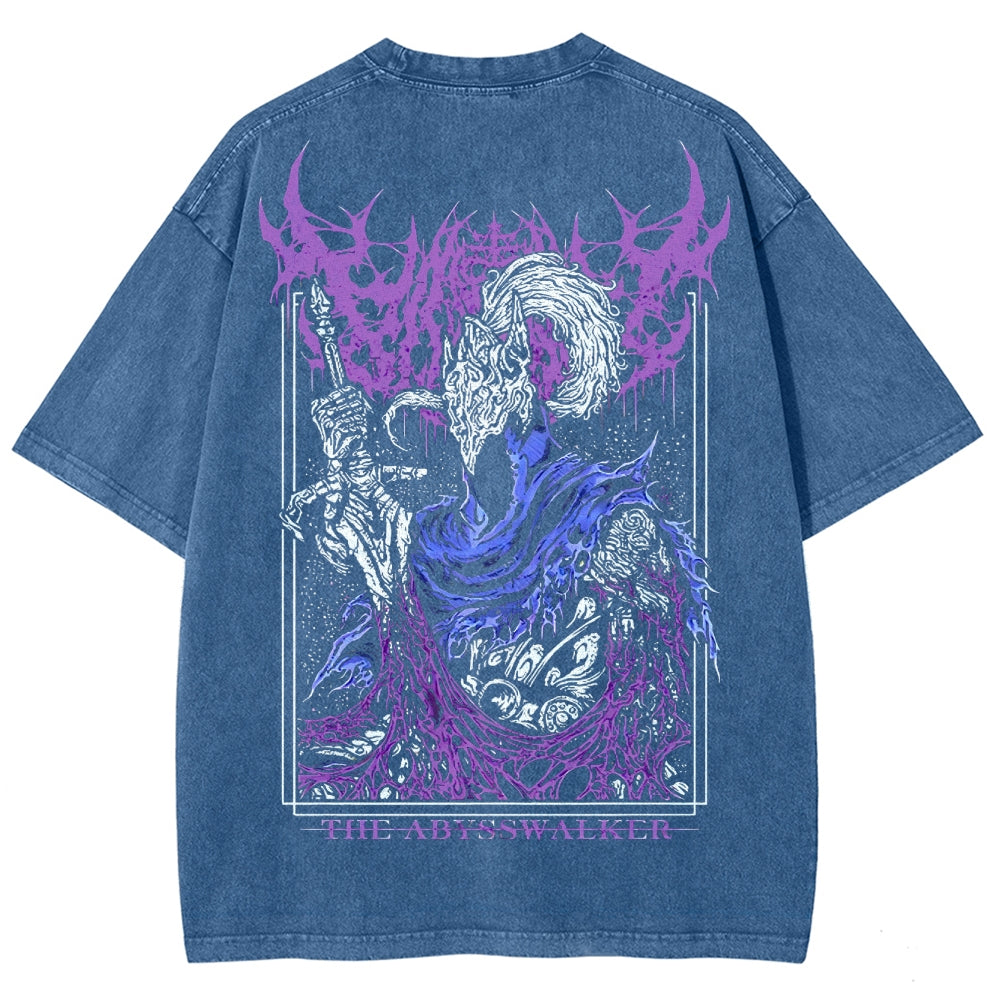 Dark Souls Unisex Fit Washed T-Shirt 2503003258