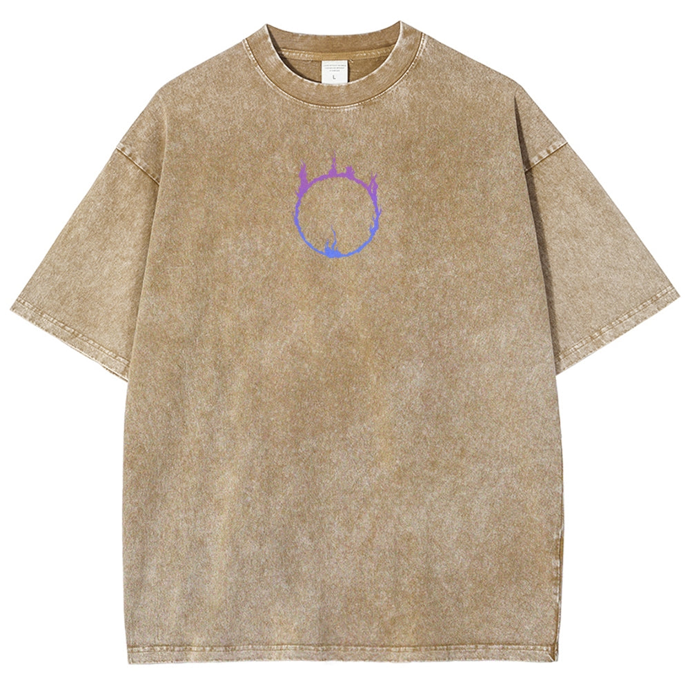 Dark Souls Unisex Fit Washed T-Shirt 2503003258