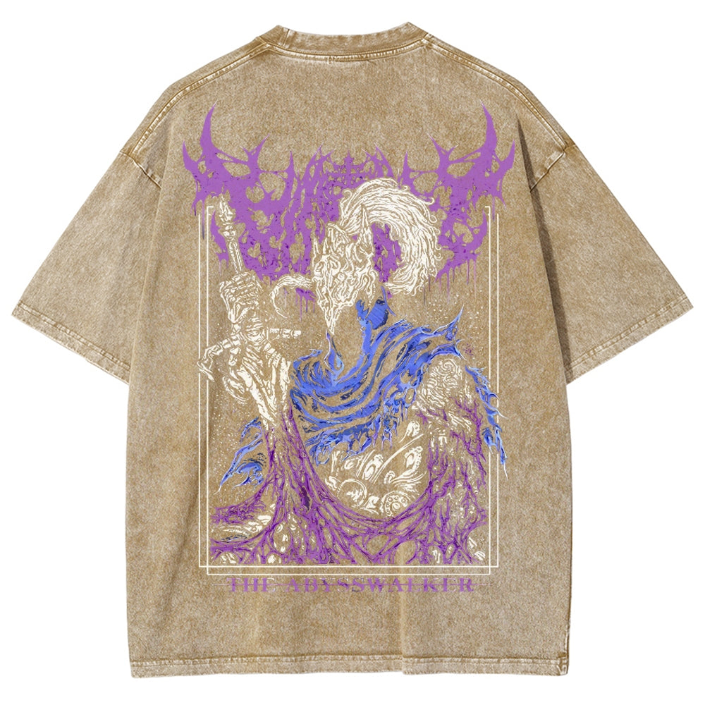 Dark Souls Unisex Fit Washed T-Shirt 2503003258