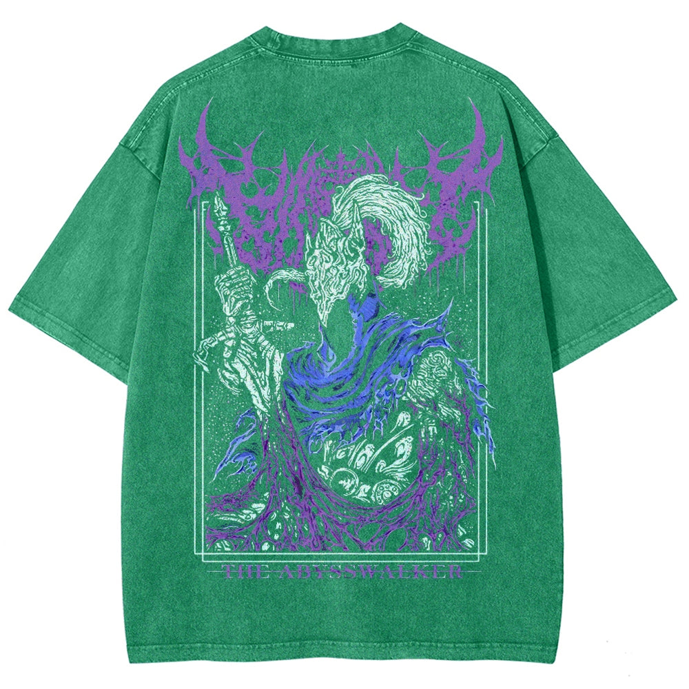 Dark Souls Unisex Fit Washed T-Shirt 2503003258