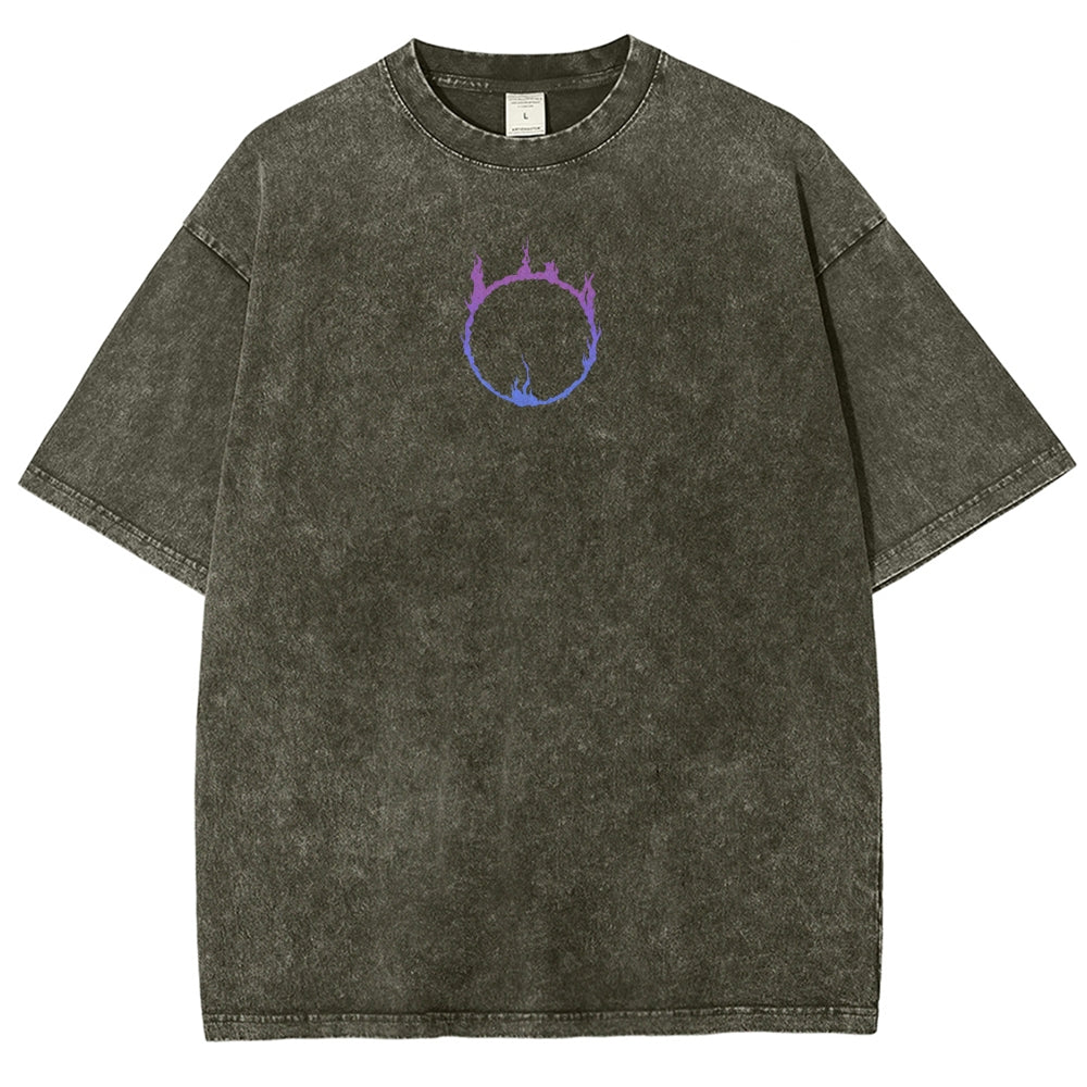 Dark Souls Unisex Fit Washed T-Shirt 2503003258