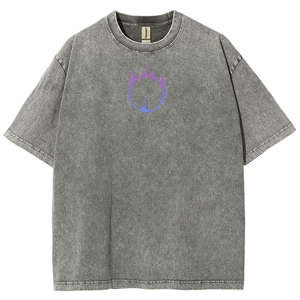 Dark Souls Unisex Fit Washed T-Shirt 2503003258