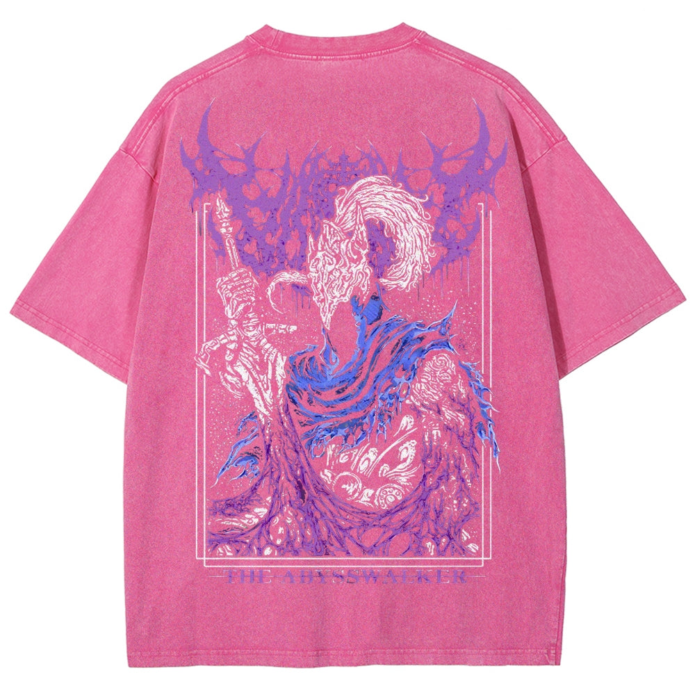 Dark Souls Unisex Fit Washed T-Shirt 2503003258