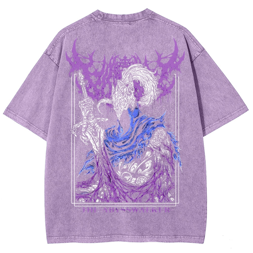 Dark Souls Unisex Fit Washed T-Shirt 2503003258