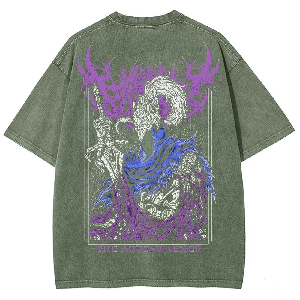 Dark Souls Unisex Fit Washed T-Shirt 2503003258