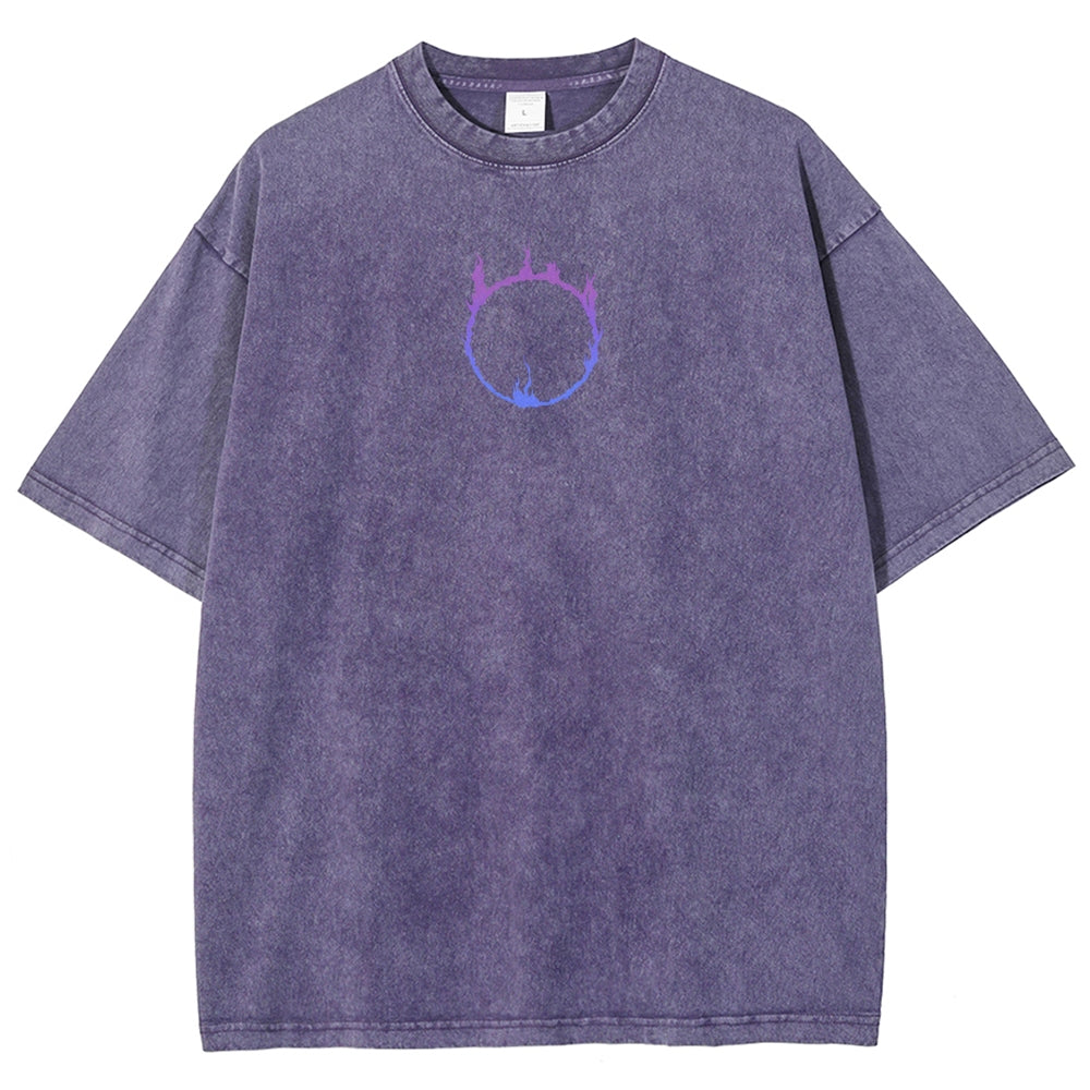 Dark Souls Unisex Fit Washed T-Shirt 2503003258