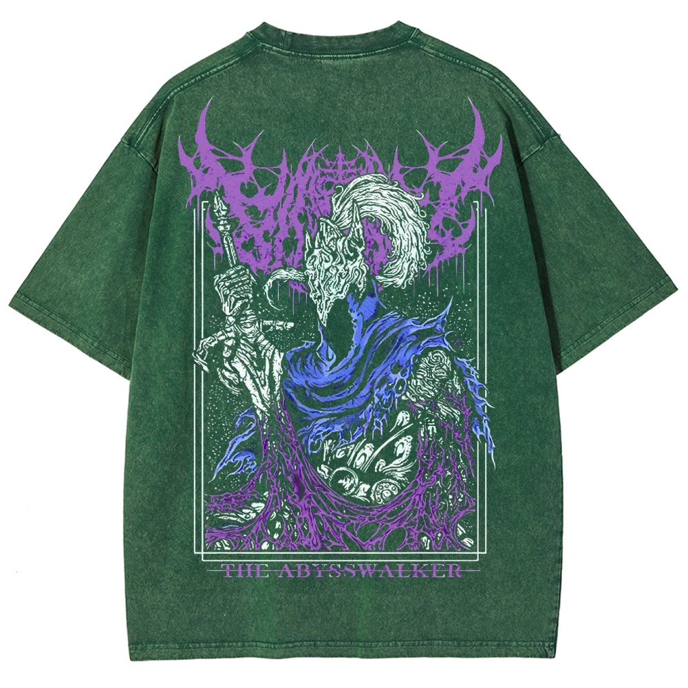 Dark Souls Unisex Fit Washed T-Shirt 2503003258