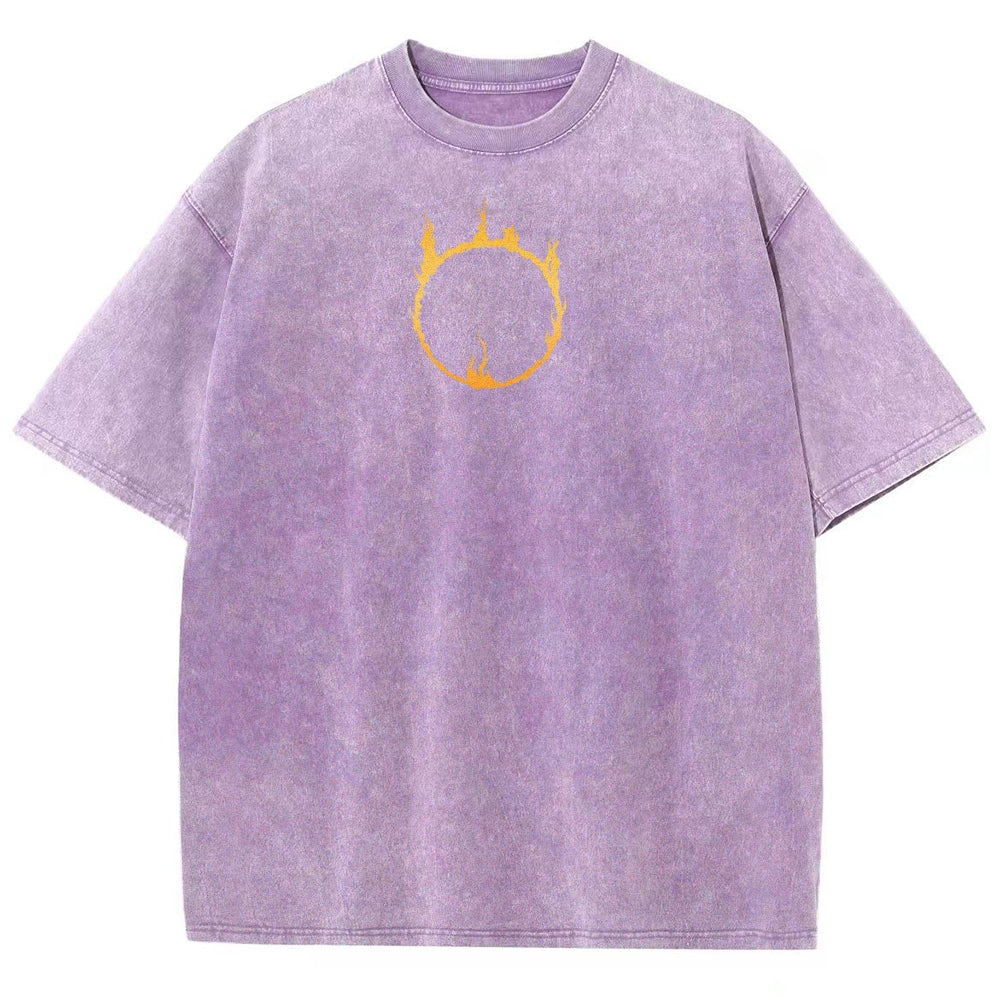 Dark Souls Unisex Fit Washed T-Shirt 2503003274