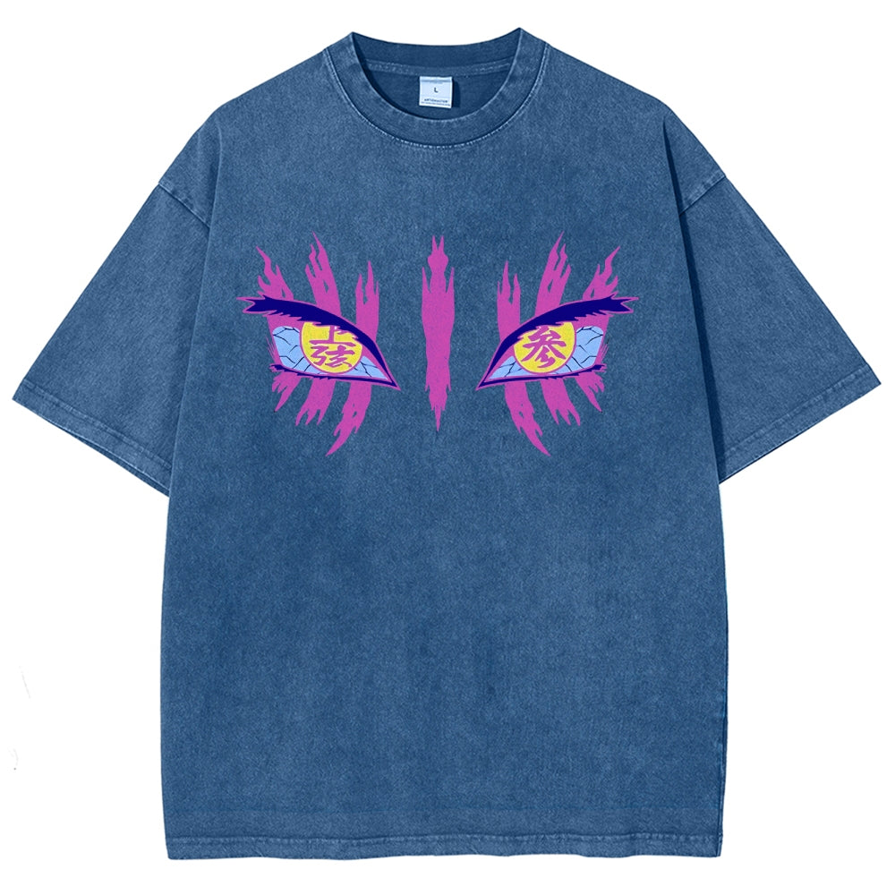 Demon Slayer Unisex Fit Washed T-Shirt 2503005372