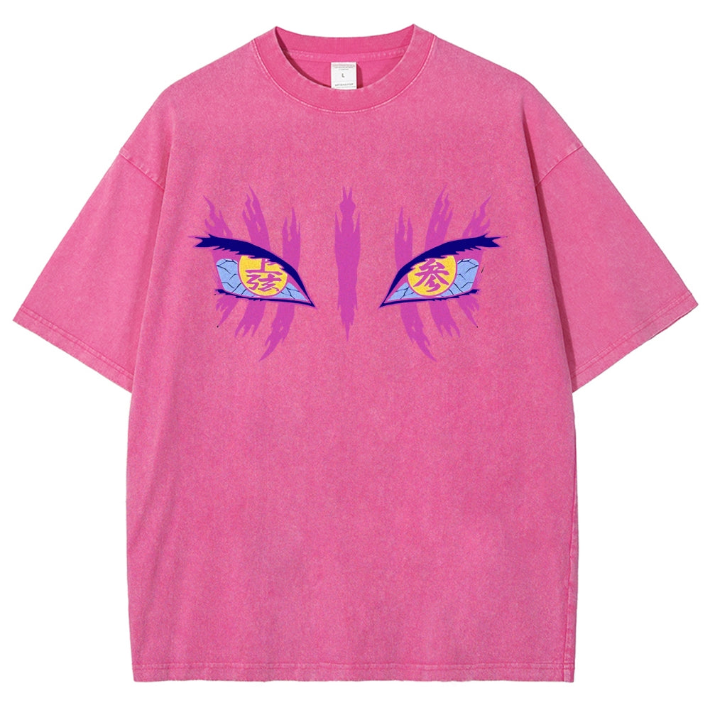 Demon Slayer Unisex Fit Washed T-Shirt 2503005372