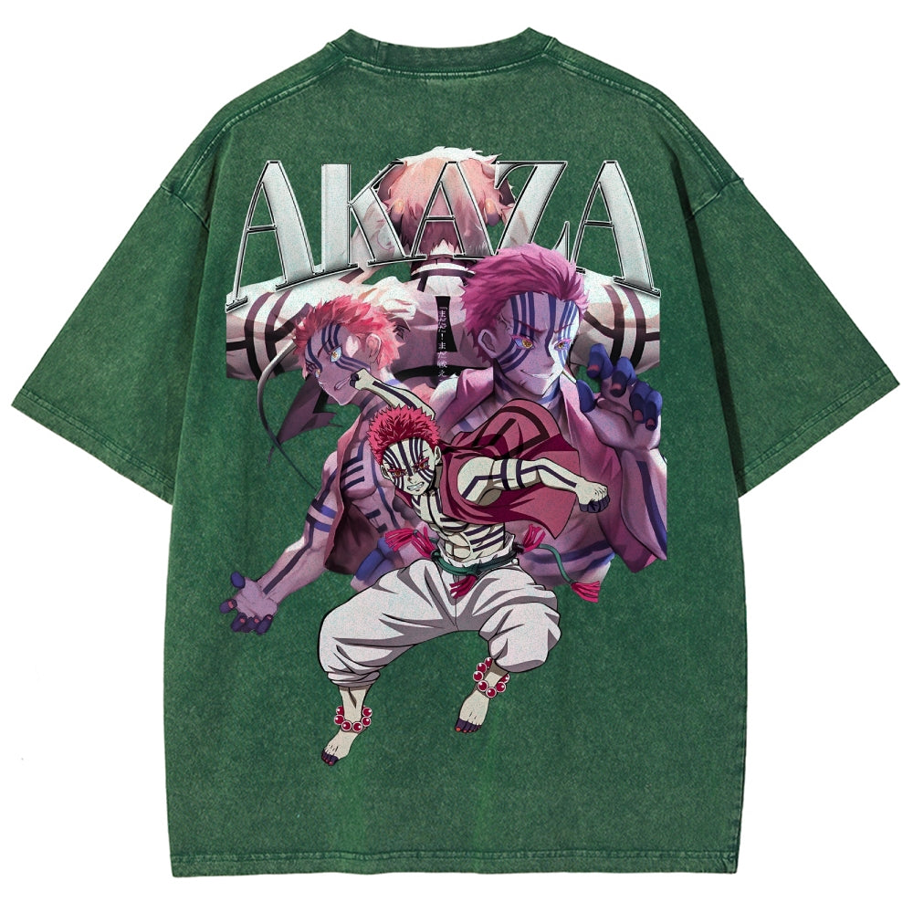 Demon Slayer Unisex Fit Washed T-Shirt 2503005372