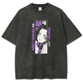 Demon Slayer Unisex Fit Washed T-Shirt 2503005417
