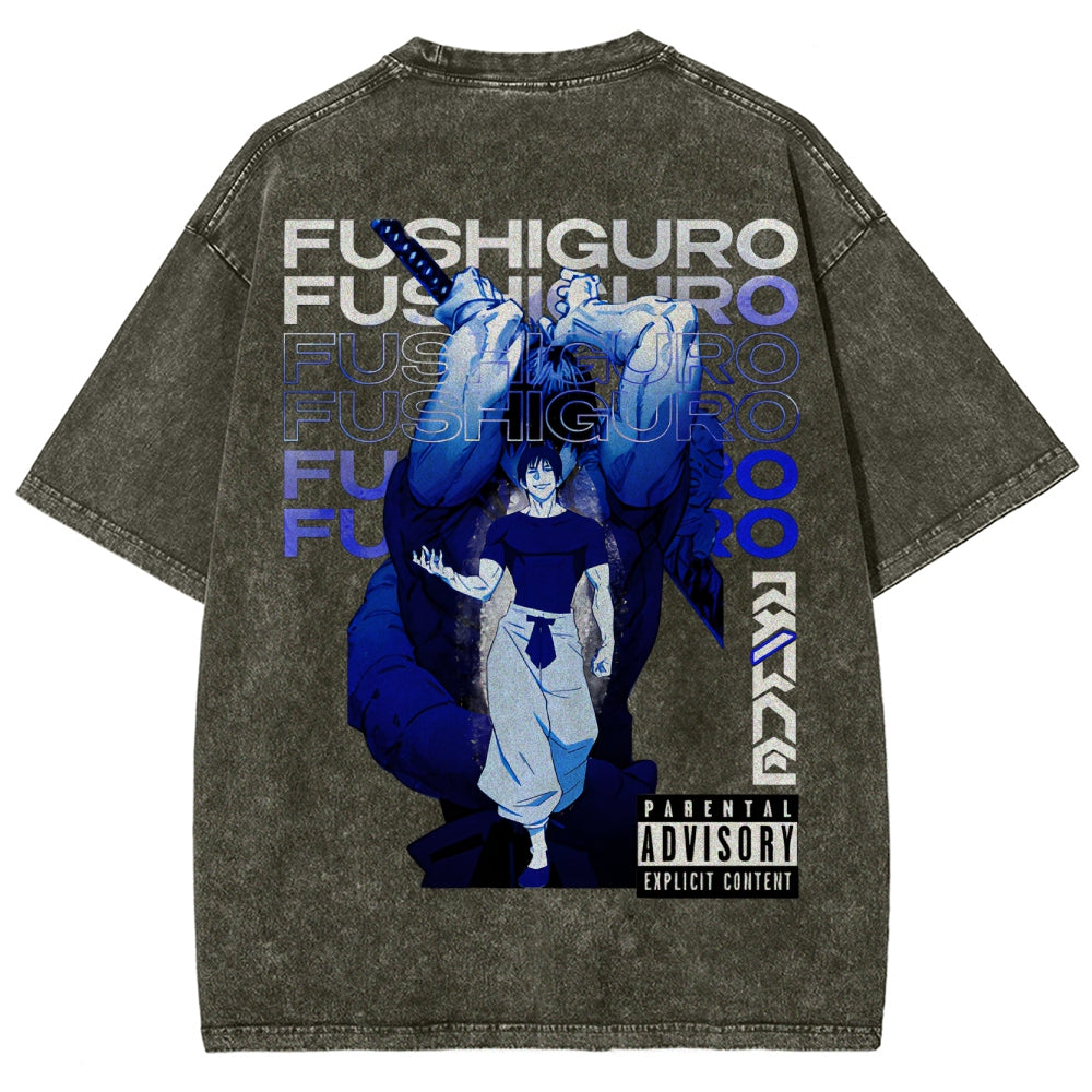 Jujutsu Kaisen Unisex Fit Washed T-Shirt 2503010138