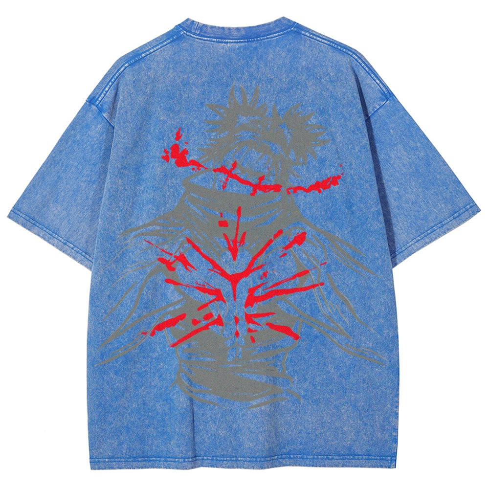 Jujutsu Kaisen CHOSO Unisex Fit Washed T-Shirt 2504001128