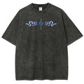 Demon slayer Iguro Obanai Unisex Fit Washed T-Shirt 2504004052