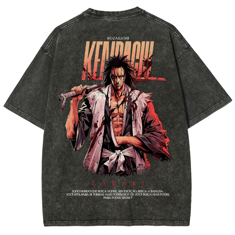 Bleach Unisex Fit Washed T-Shirt 2504005406