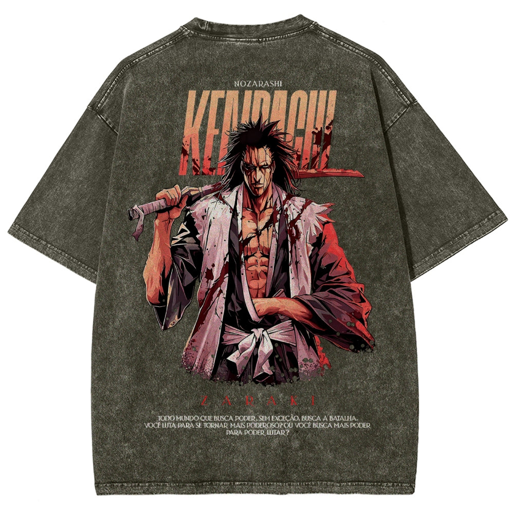 Bleach Unisex Fit Washed T-Shirt 2504005406