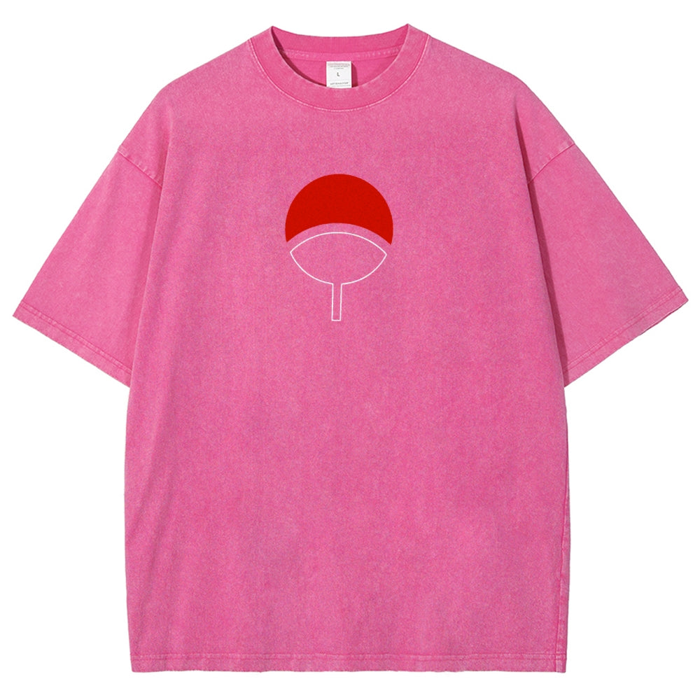 Naruto Unisex Fit Washed T-Shirt 2504009778