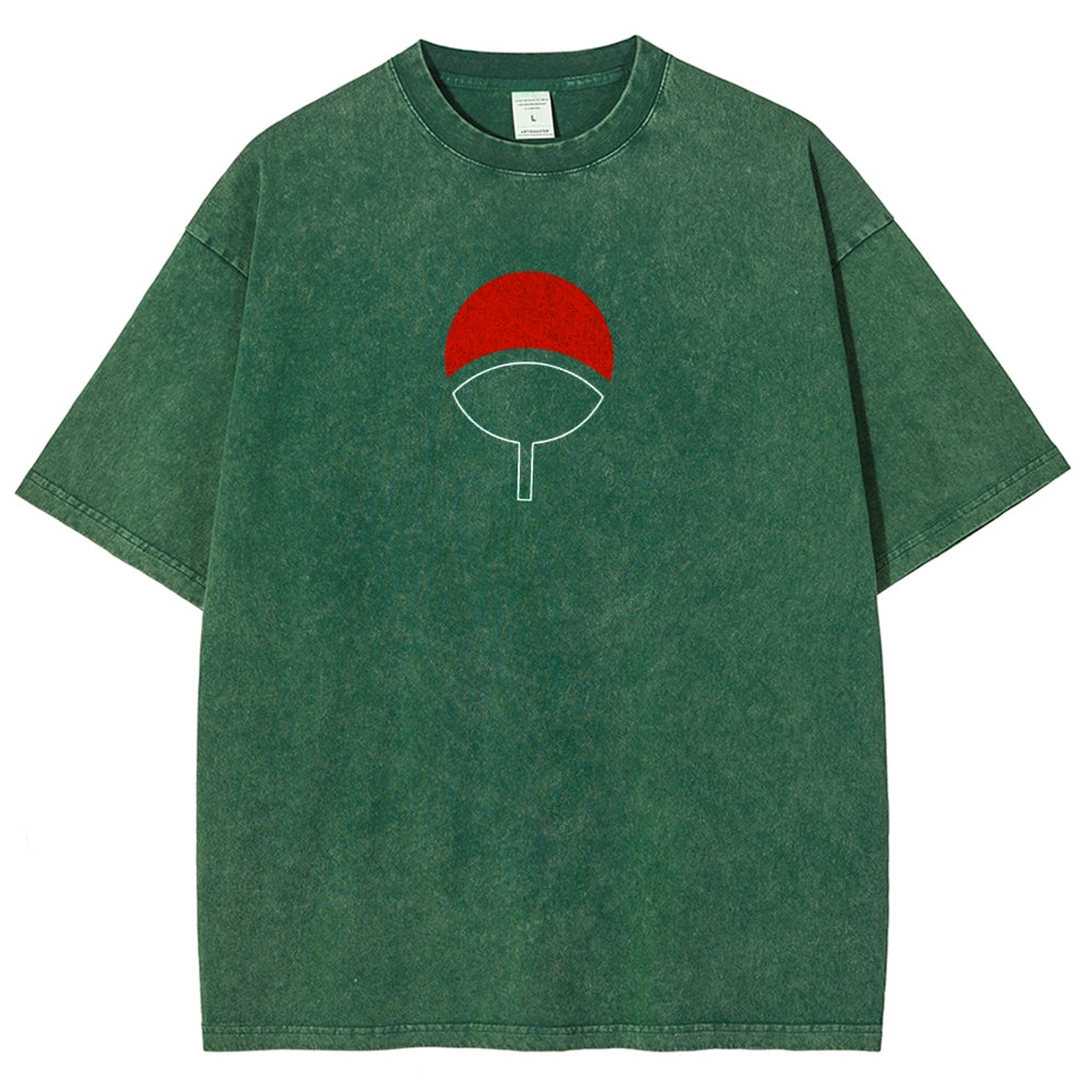 Naruto Unisex Fit Washed T-Shirt 2504009778