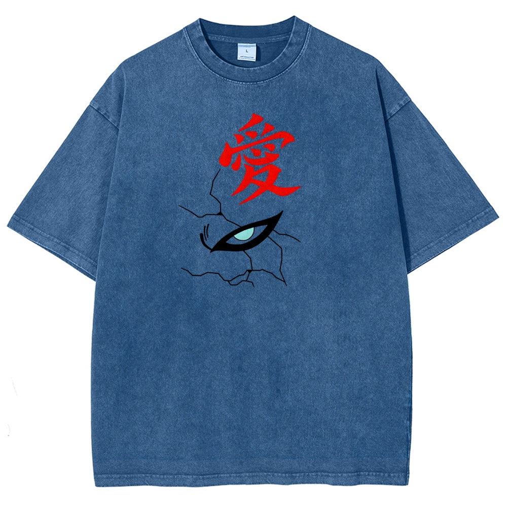 Naruto Unisex Fit Washed T-Shirt 2504014317