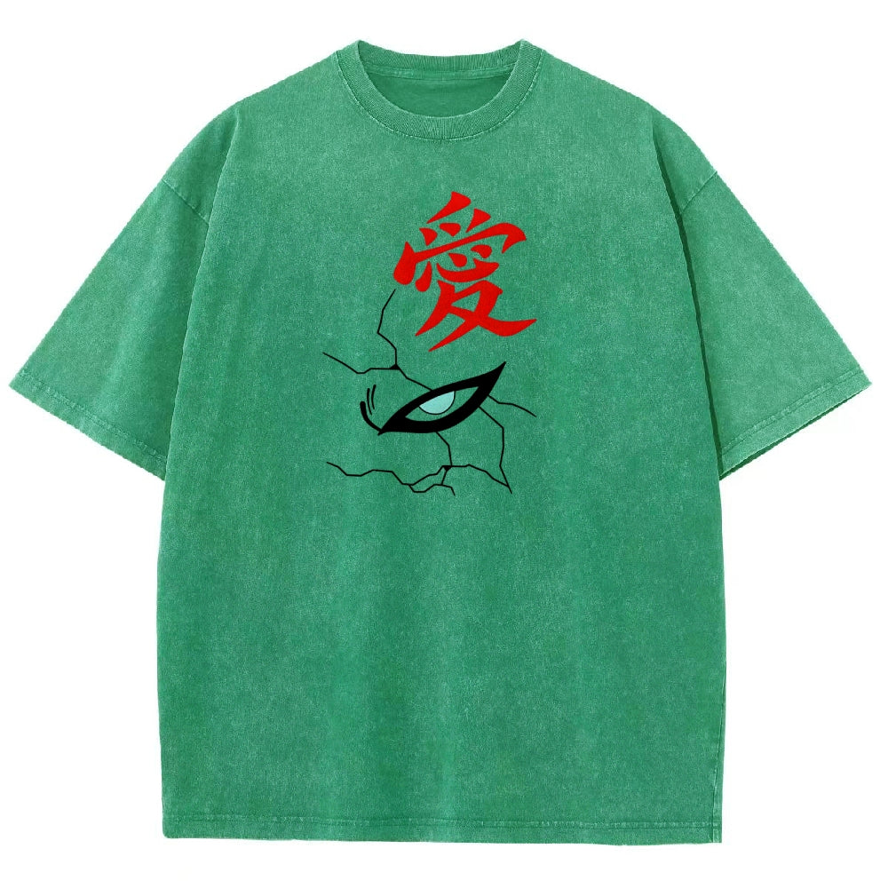 Naruto Unisex Fit Washed T-Shirt 2504014317