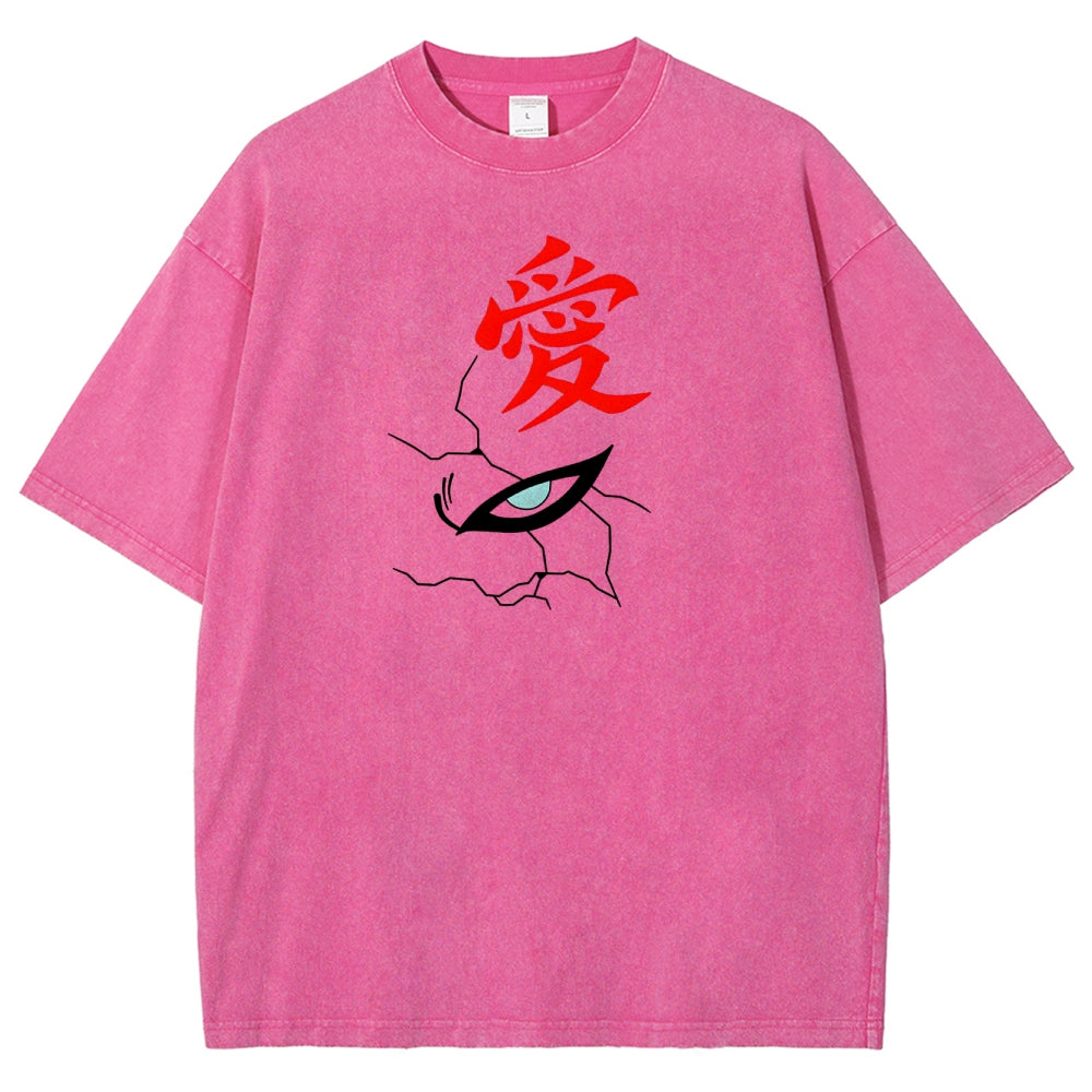 Naruto Unisex Fit Washed T-Shirt 2504014317