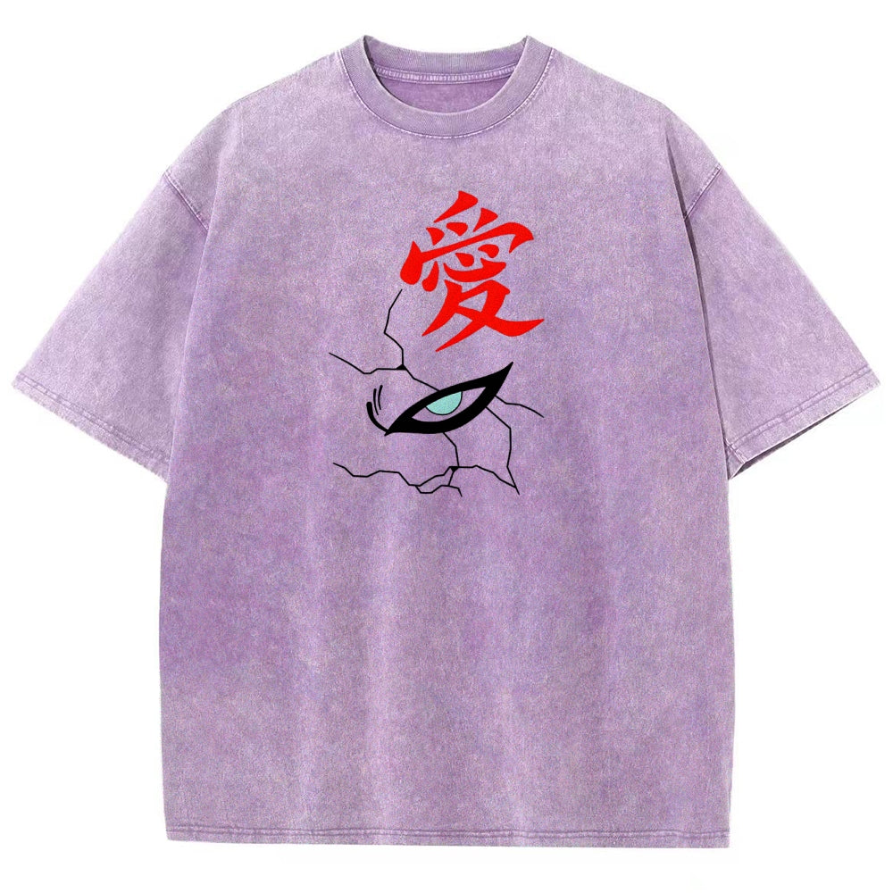Naruto Unisex Fit Washed T-Shirt 2504014317