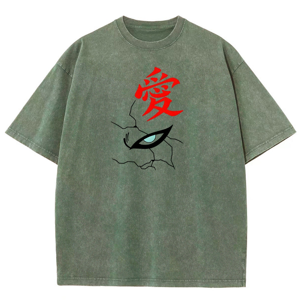 Naruto Unisex Fit Washed T-Shirt 2504014317