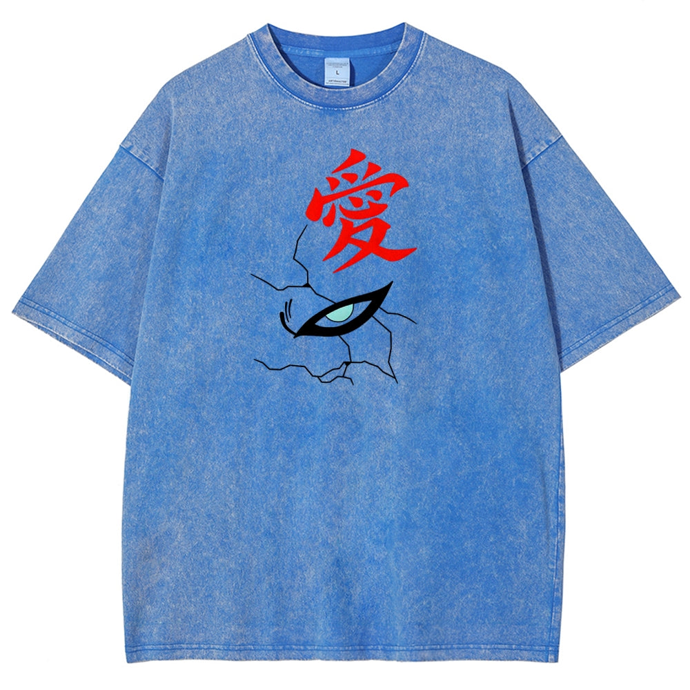Naruto Unisex Fit Washed T-Shirt 2504014317