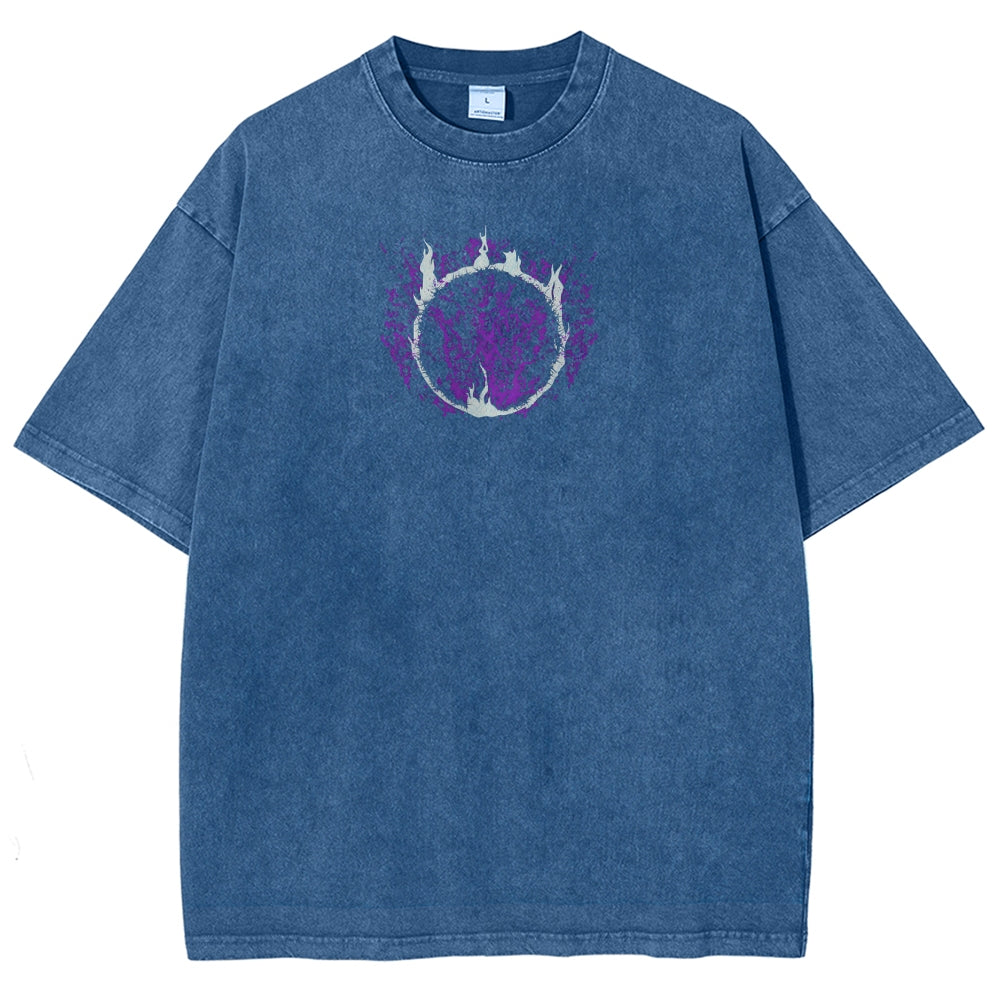 DARK SOULS Unisex Fit Washed T-Shirt 2505003211