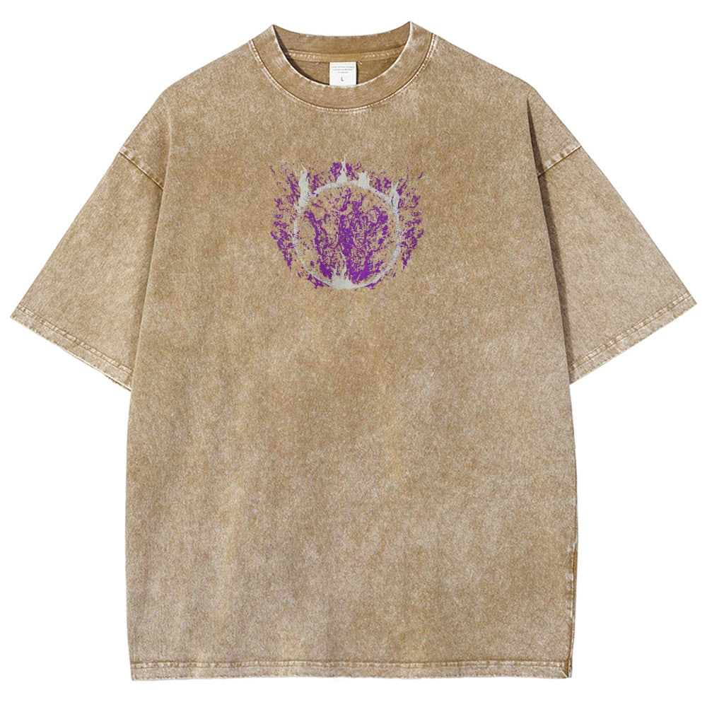 DARK SOULS Unisex Fit Washed T-Shirt 2505003211