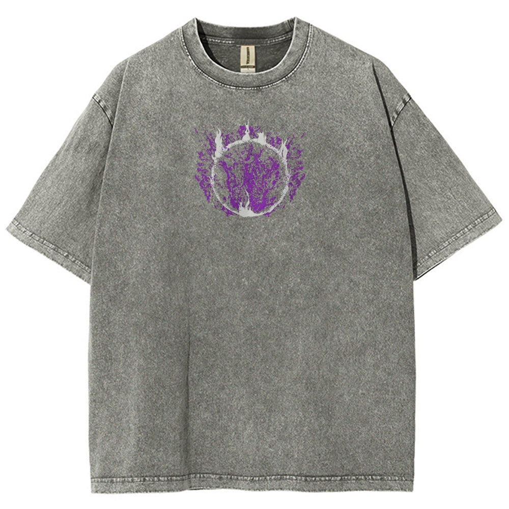 DARK SOULS Unisex Fit Washed T-Shirt 2505003211