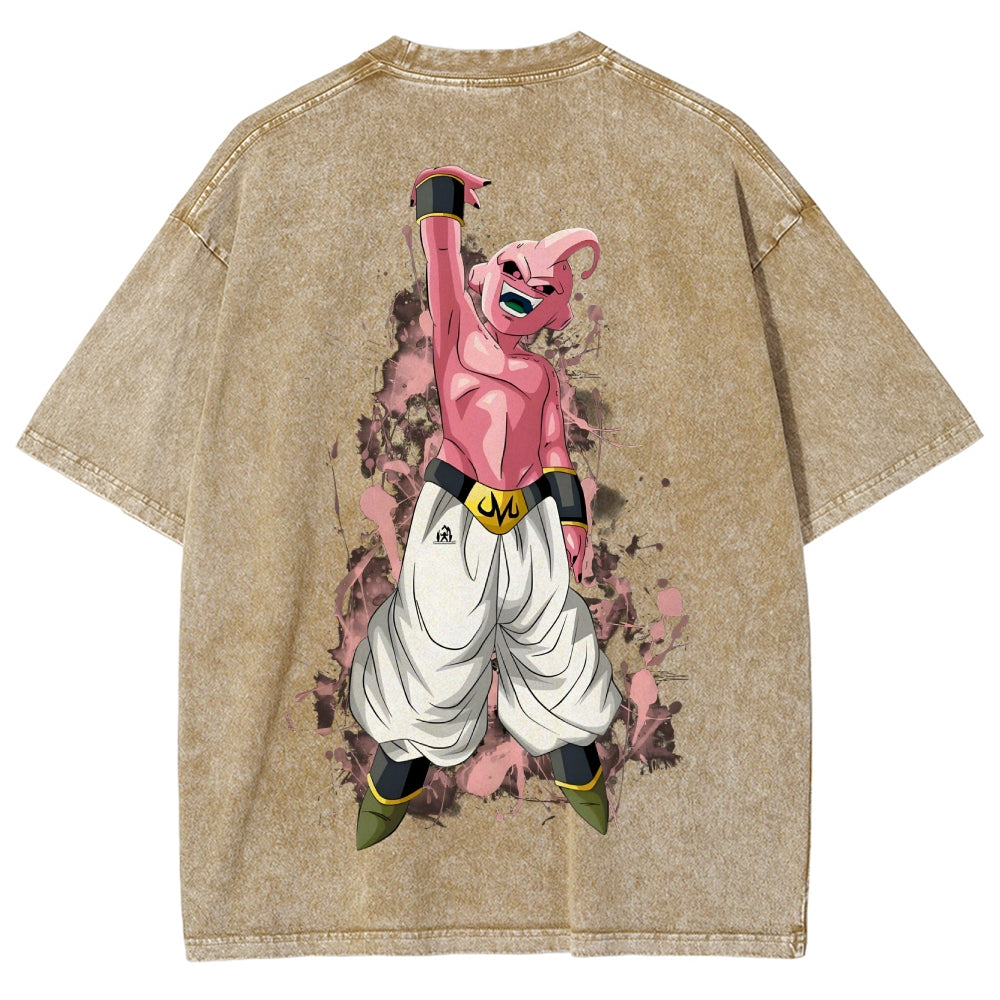 Dragon Ball Vintage Unisex Fit Washed T-Shirt 2505013716