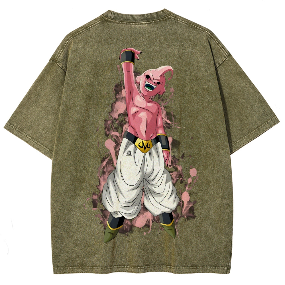 Dragon Ball Vintage Unisex Fit Washed T-Shirt 2505013716