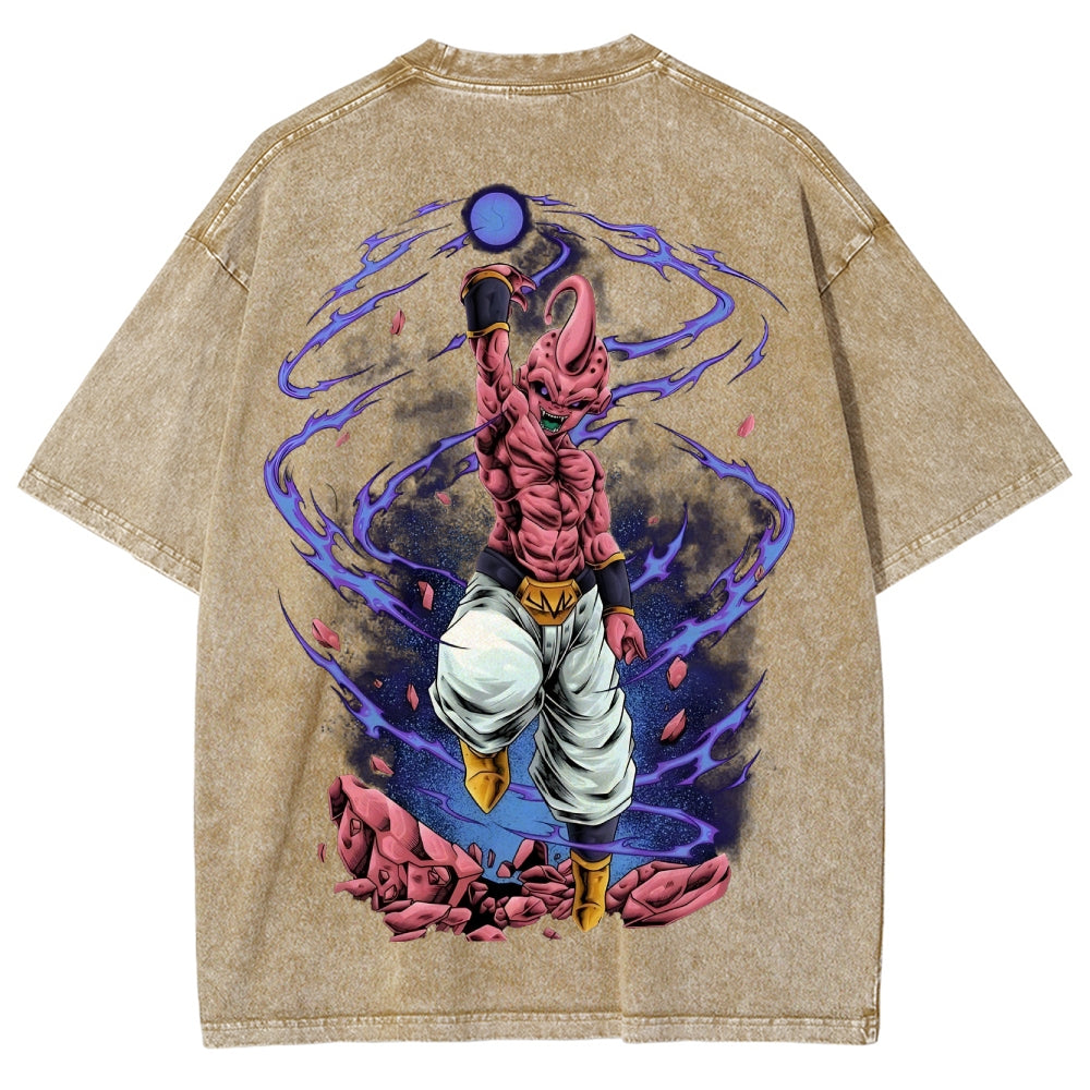 Dragon Ball Vintage Unisex Fit Washed T-Shirt 2505013730
