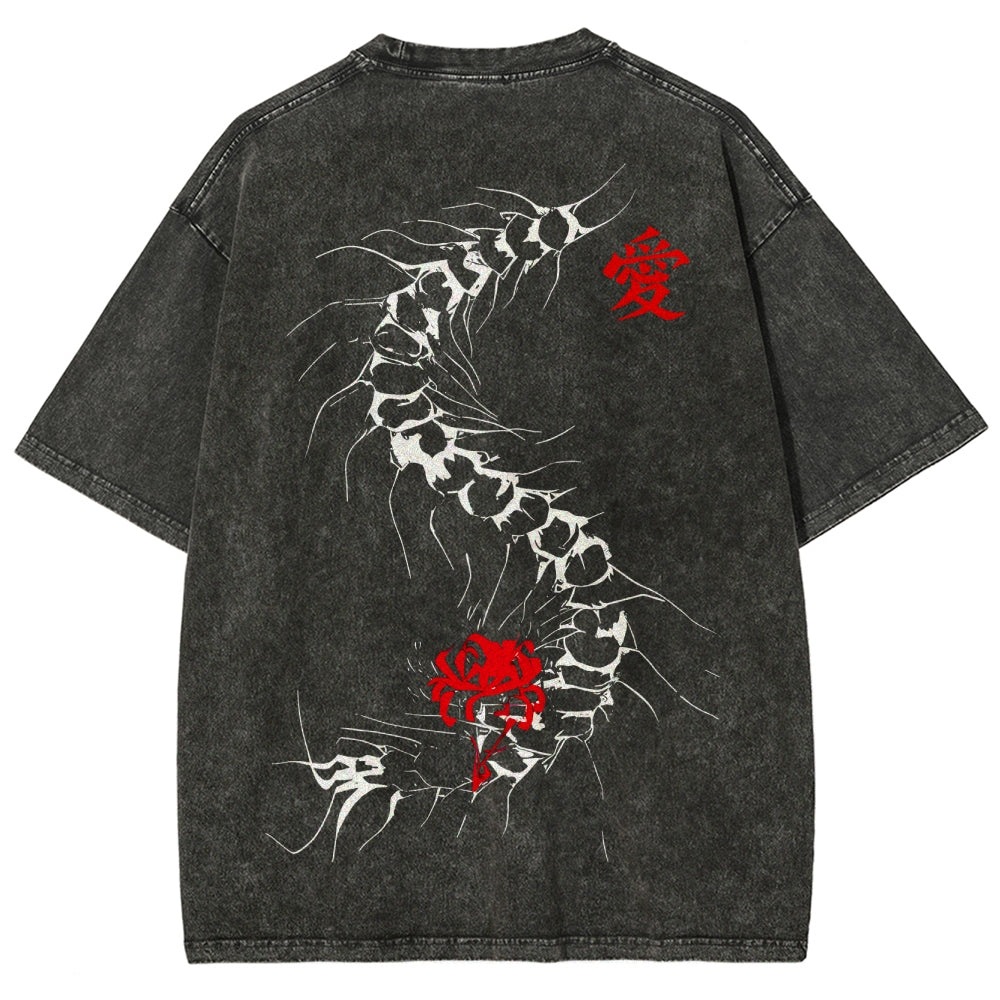 Tokyo Ghoul Unisex Fit Washed T-Shirt 2506004222