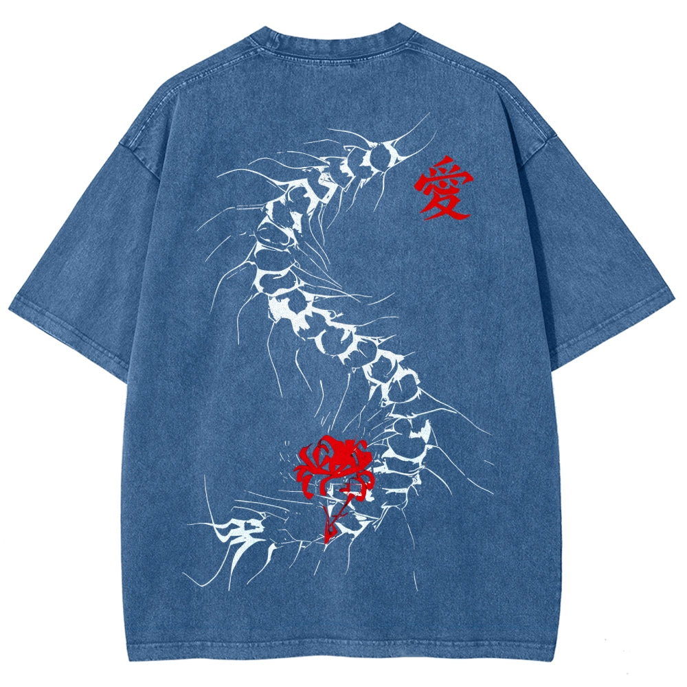 Tokyo Ghoul Unisex Fit Washed T-Shirt 2506004222
