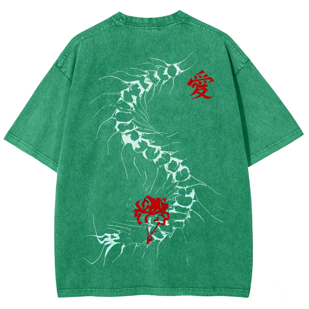 Tokyo Ghoul Unisex Fit Washed T-Shirt 2506004222