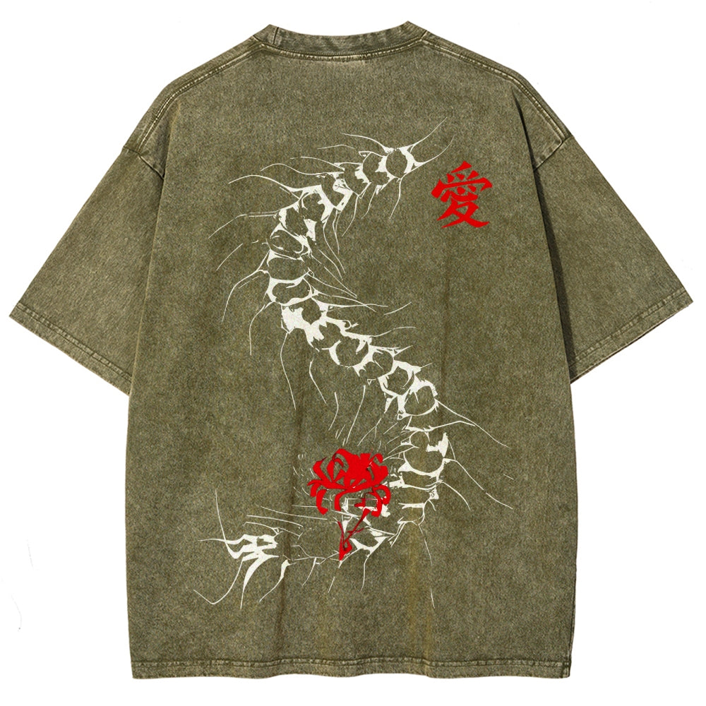 Tokyo Ghoul Unisex Fit Washed T-Shirt 2506004222