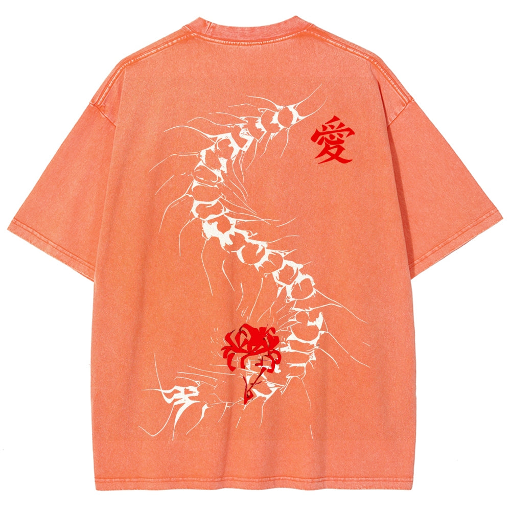 Tokyo Ghoul Unisex Fit Washed T-Shirt 2506004222