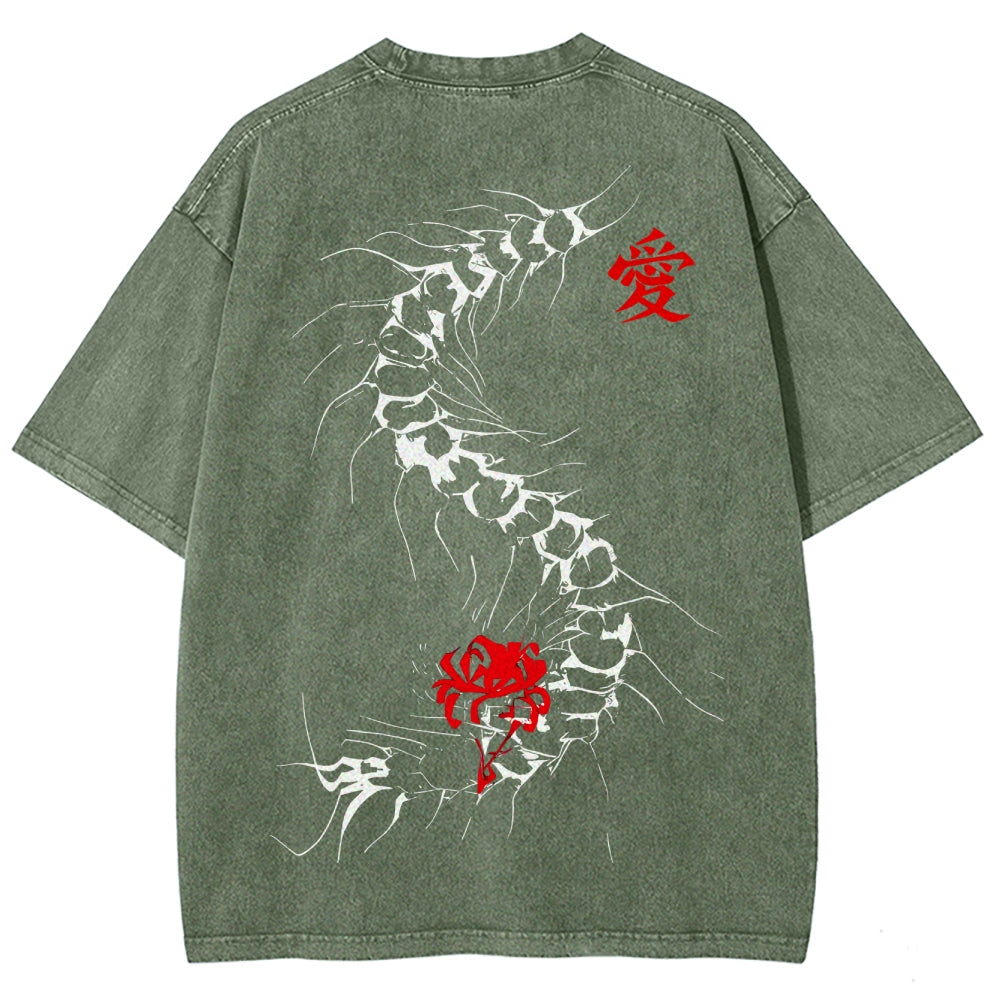 Tokyo Ghoul Unisex Fit Washed T-Shirt 2506004222